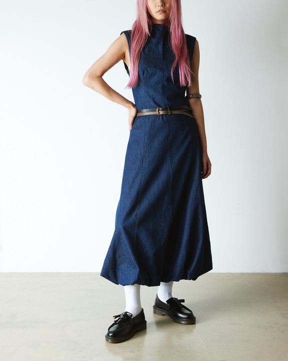Dr. Martens Adrian Smooth Leather Tassel Loafers Black - Womens