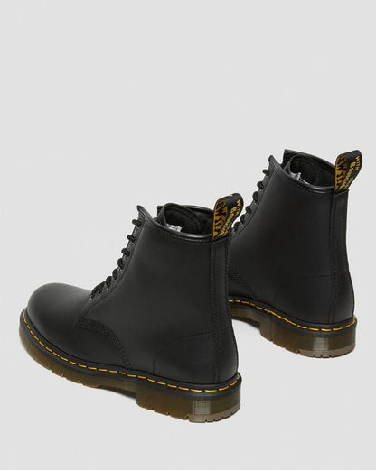 1460 Slip Resistant Leather Lace Up Boots - Black - Mens