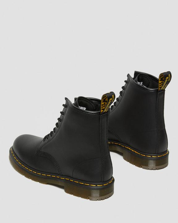 1460 Slip Resistant Leather Lace Up Boots - Black - Mens