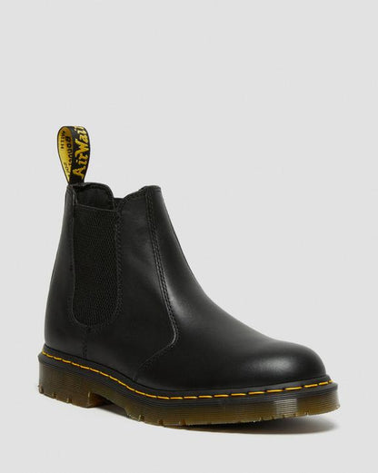 Dr. Martens 2976 Slip Resistant Leather Chelsea Boots Black - Womens