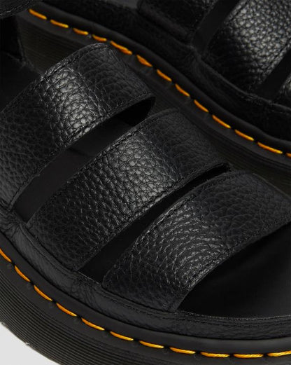 Dr Martens Clarissa Ii - Black Milled Nappa
