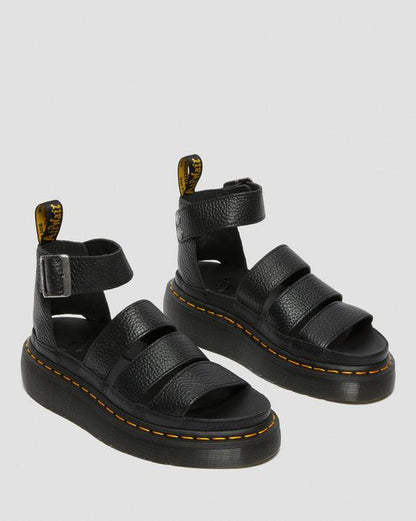 Dr Martens Clarissa Ii - Black Milled Nappa