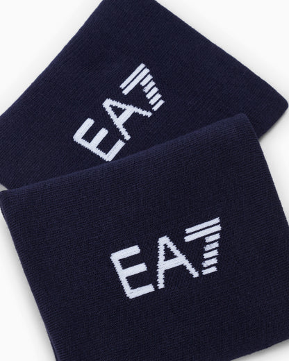 EA7 Tennis Pro stretch-cotton blend wristbands