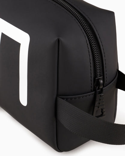 EA7 Washbag with oversized logo