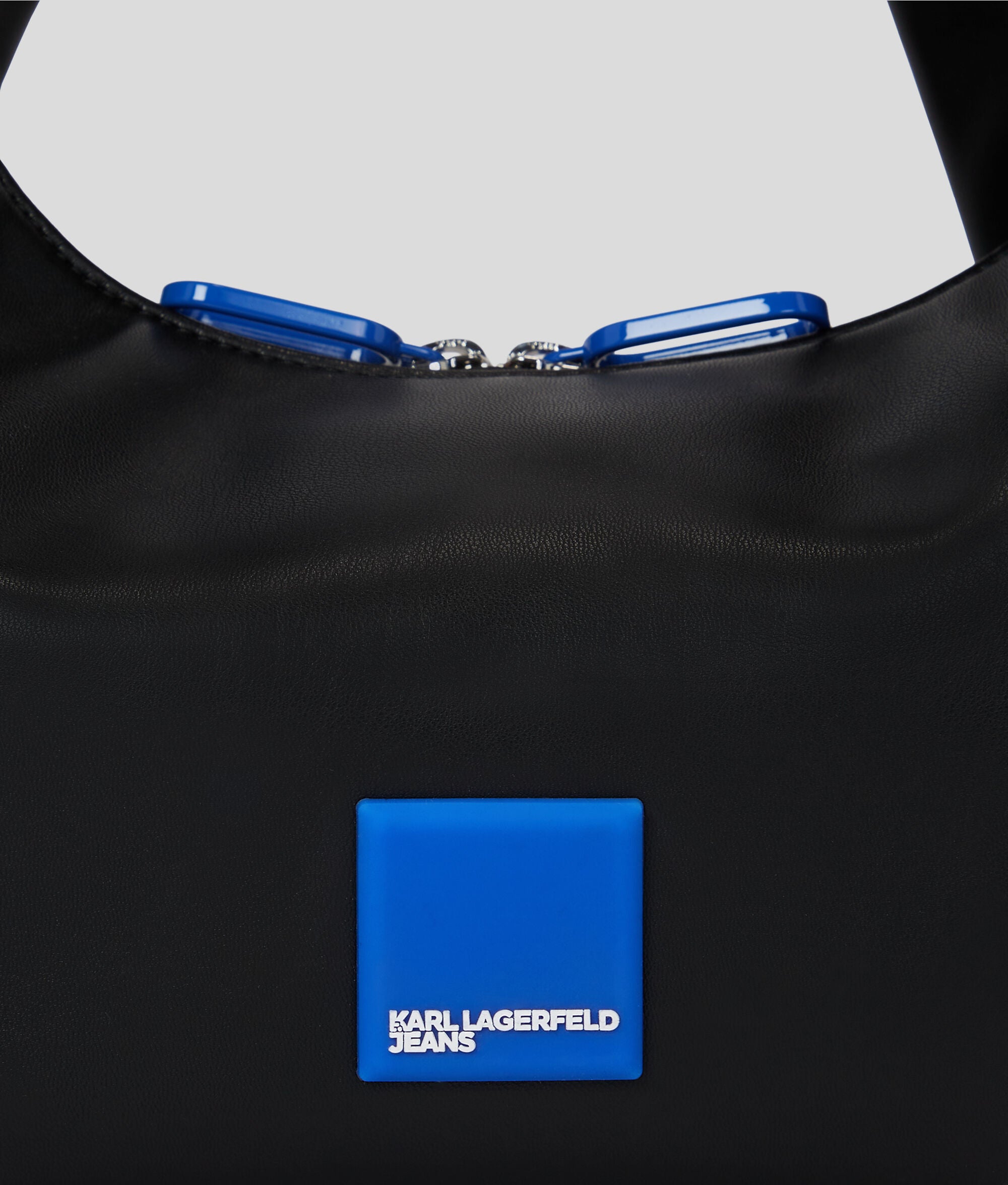 Klj Box Logo Hobo Bag BLACK BLACK