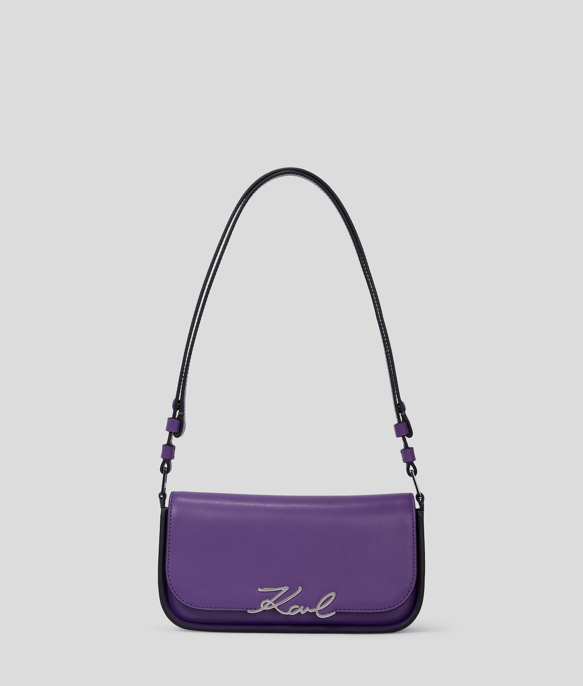 K/Signature Two-Way Crossbody Bag Deep Purple Deep Purple