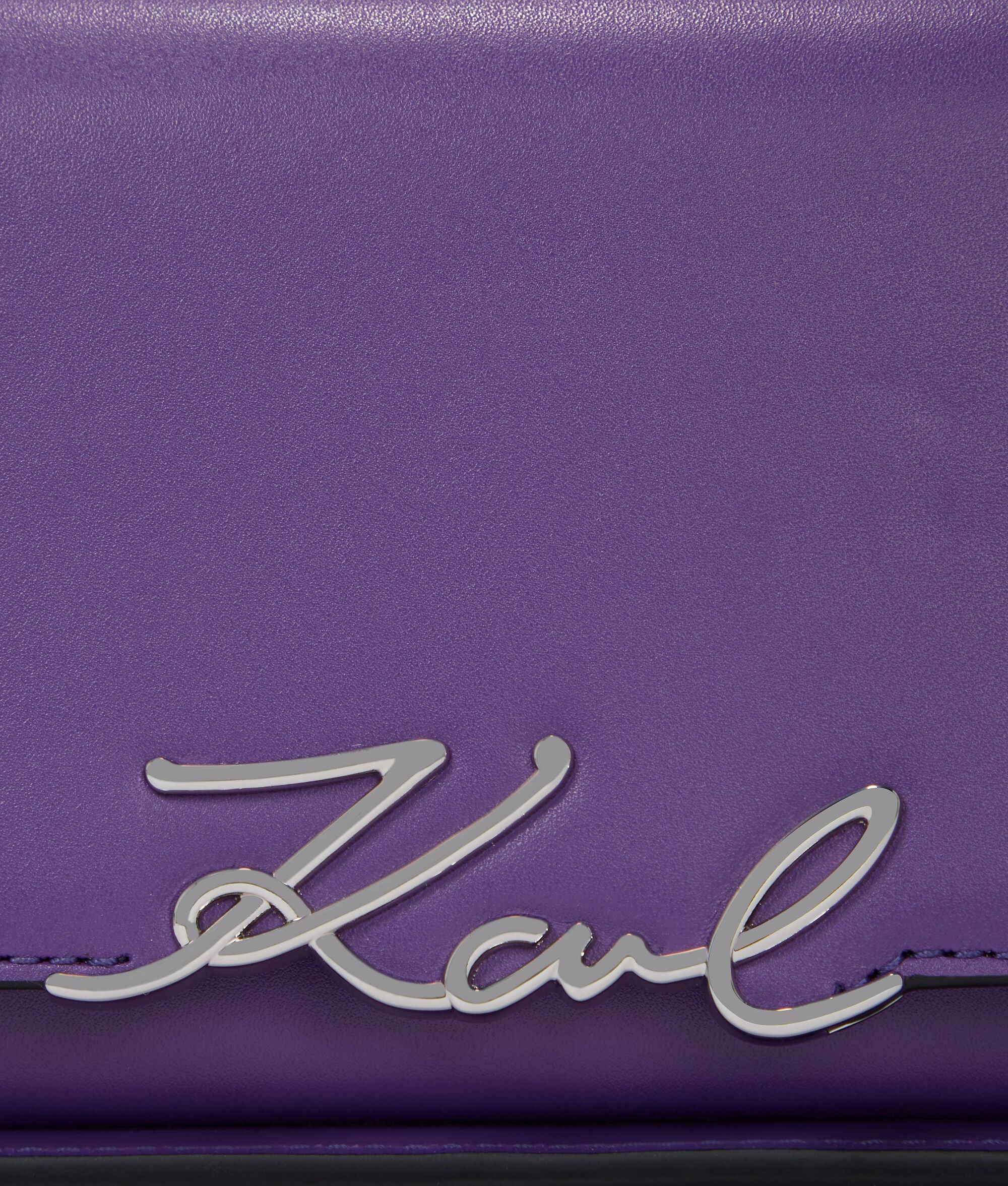 K/Signature Two-Way Crossbody Bag Deep Purple Deep Purple