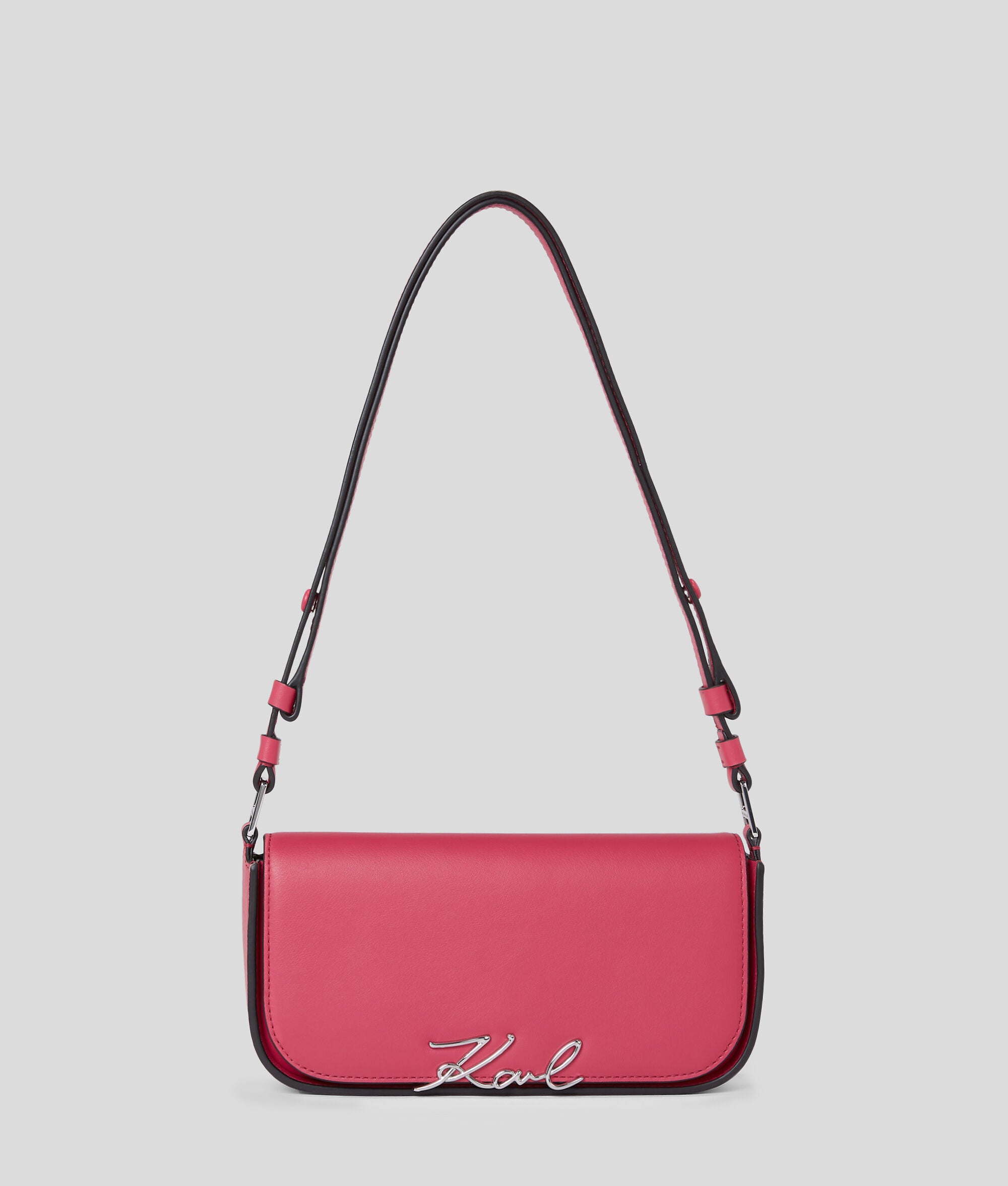 K/Signature Two-Way Crossbody Bag Persian Red Persian Red