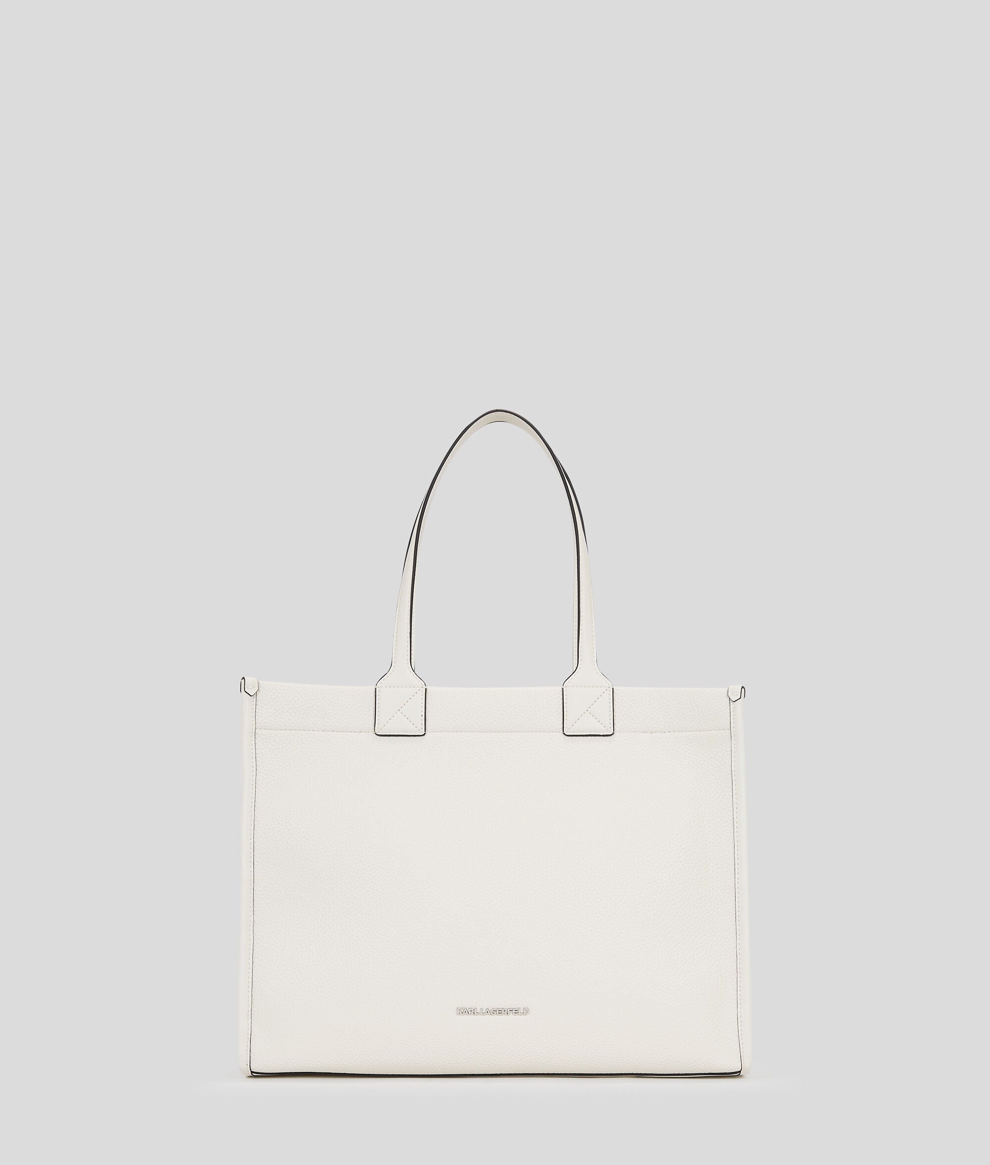 K/Skuare Grainy Large Tote Bag Off White Off White