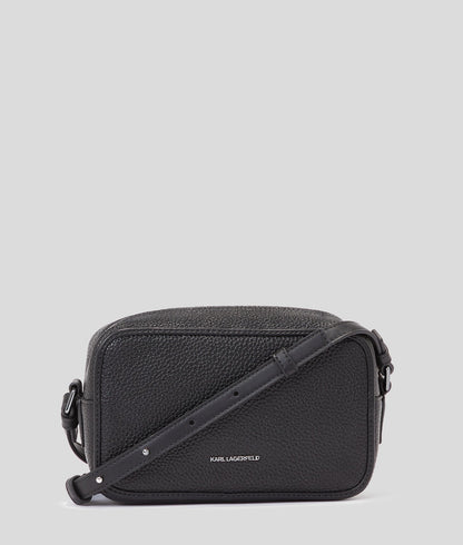 KarlLagerfeld Kskuare Grainy Camera Bag Black