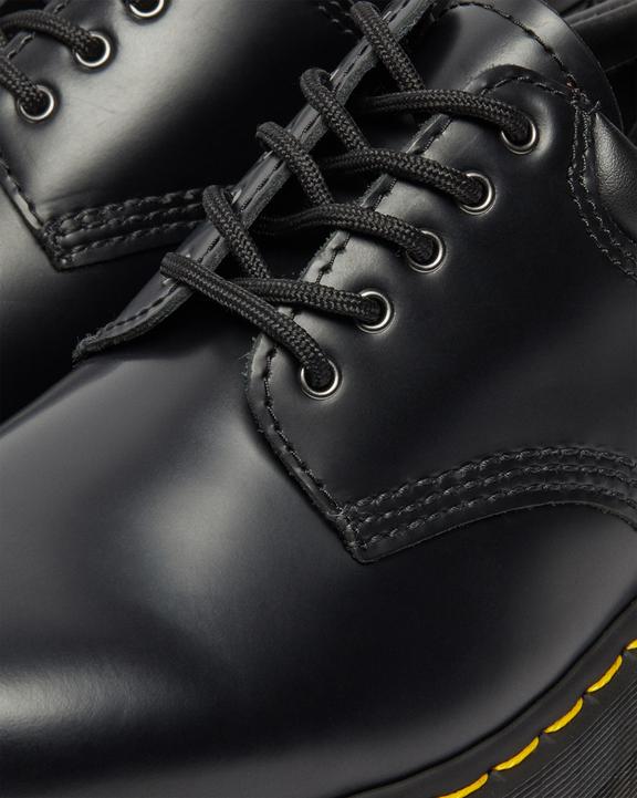 Dr. Martens 8053 Leather Platform Casual Shoes Black - Womens