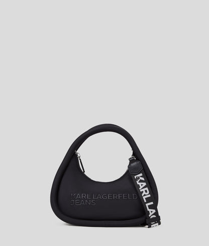 Puffy Top-Handle Bag BLACK BLACK