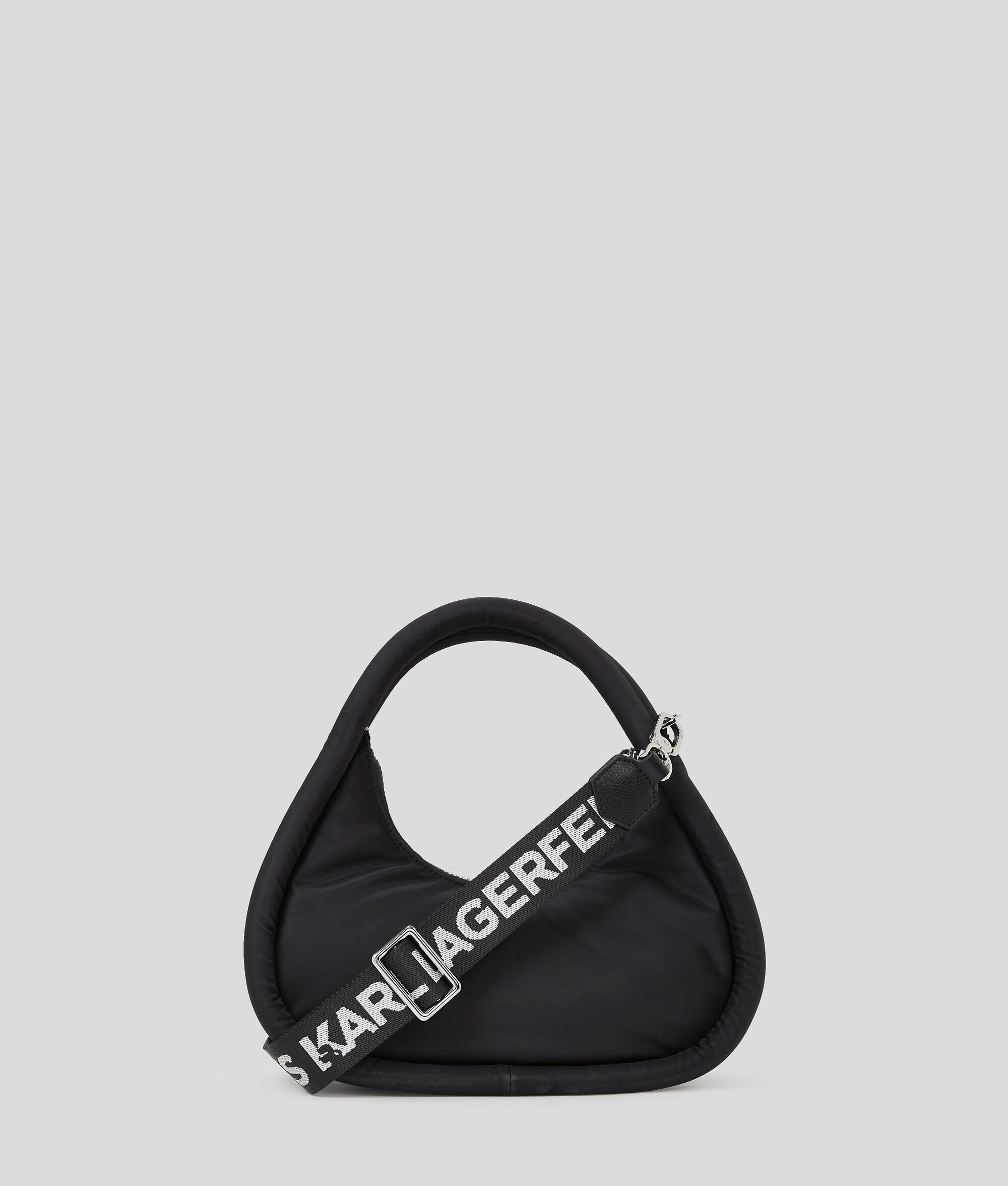 Puffy Top-Handle Bag BLACK BLACK