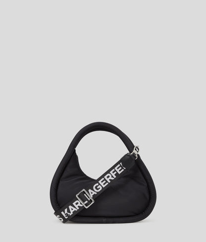 Puffy Top-Handle Bag BLACK BLACK