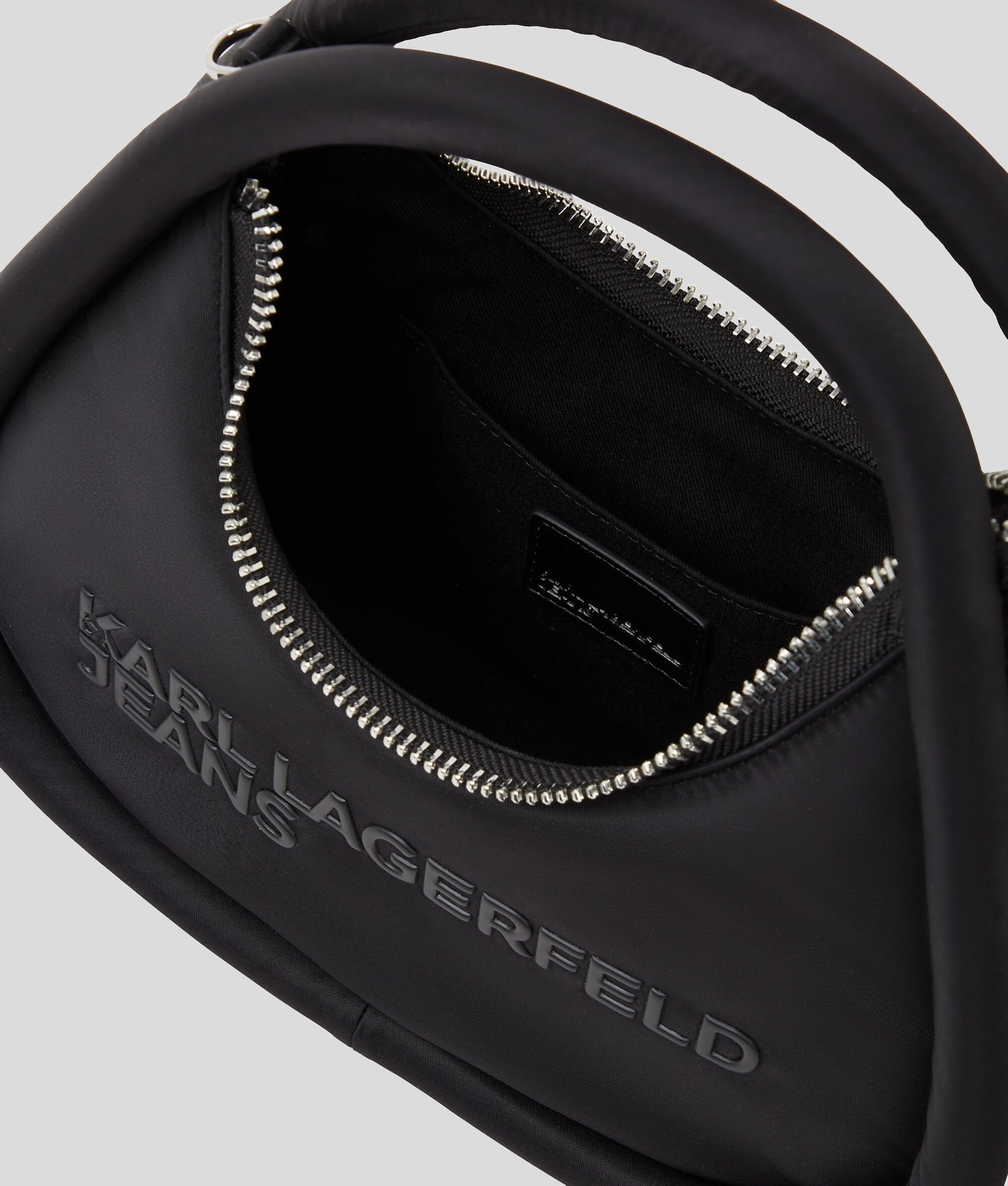 Puffy Top-Handle Bag BLACK BLACK