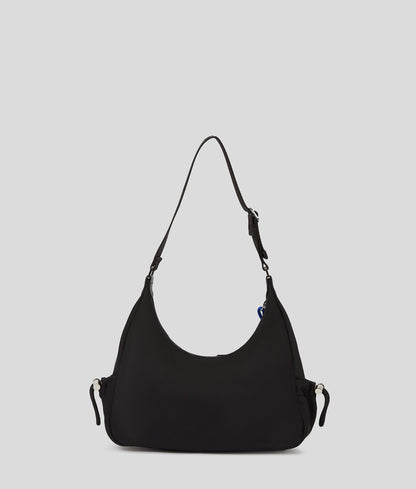 Street Nylon Shoulder Bag BLACK BLACK