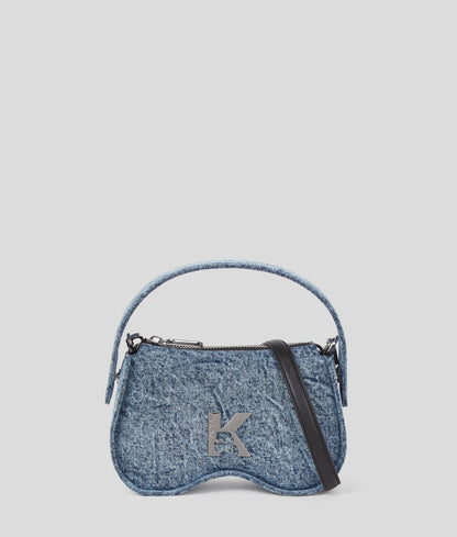 Sunglasses Denim Top-Handle Bag Acid Light Blue Acid Light Blue