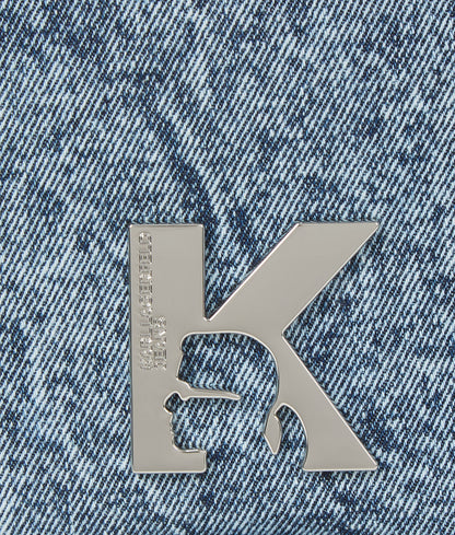 Sunglasses Denim Top-Handle Bag Acid Light Blue Acid Light Blue