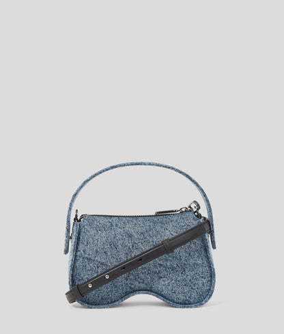 Sunglasses Denim Top-Handle Bag Acid Light Blue Acid Light Blue