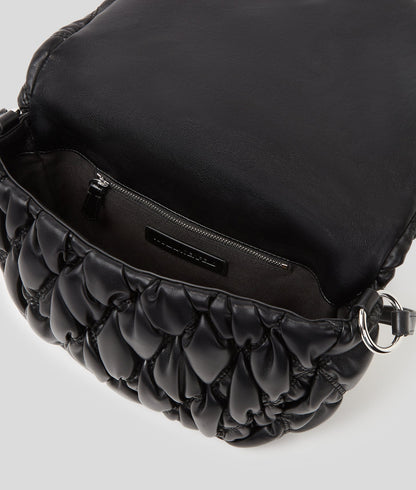 KarlLagerfeld Ksignature Kuilt Shoulder Bag Black