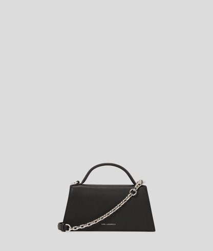 KarlLagerfeld Ksignature Slim Crossbody Bag Black/Nickel