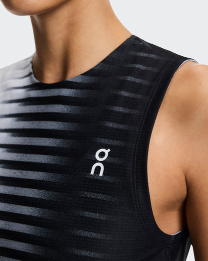 On Court Tank Edge Black | White (Women'S)