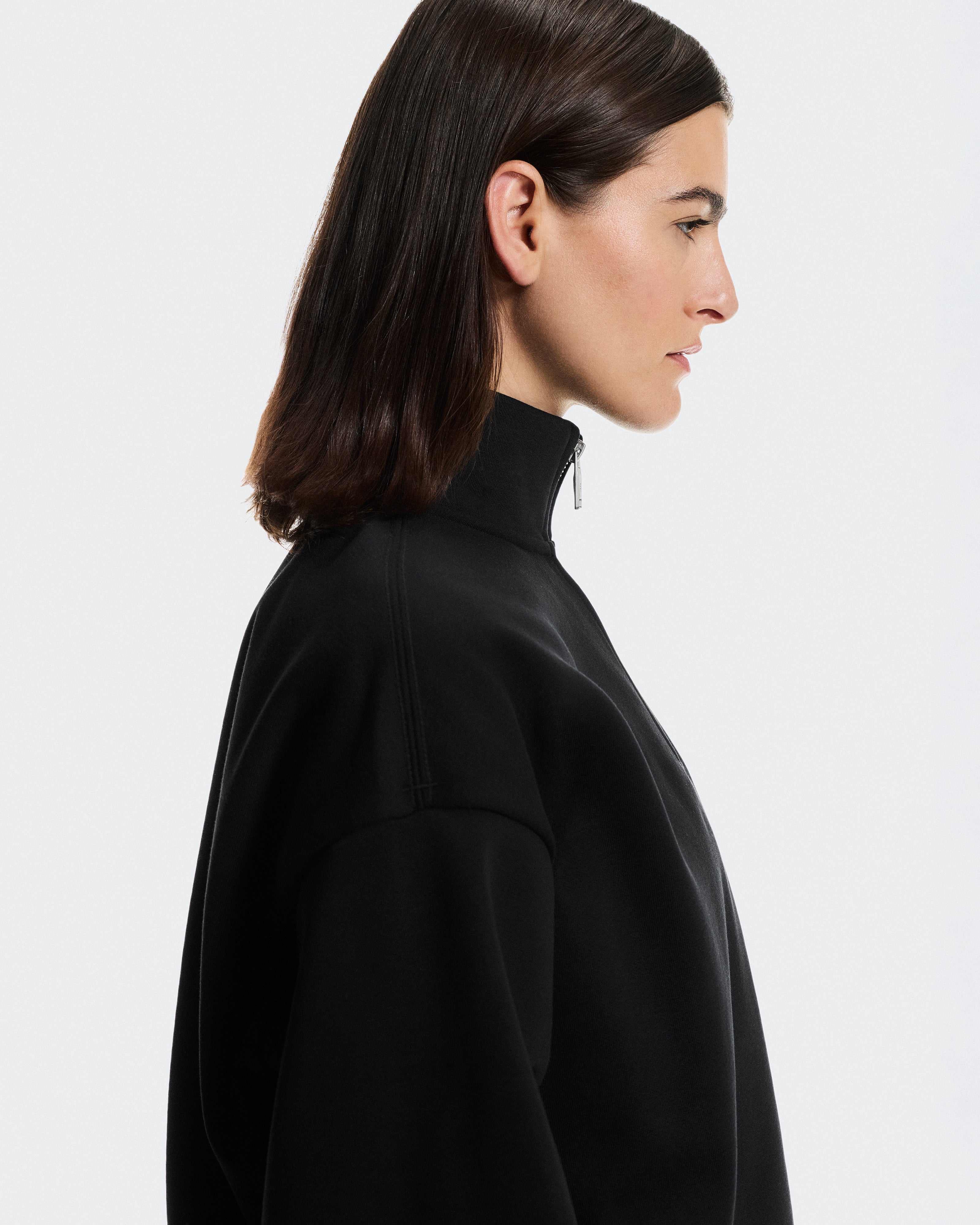 On Club Collective 1/4 Zip Black (Women'S)