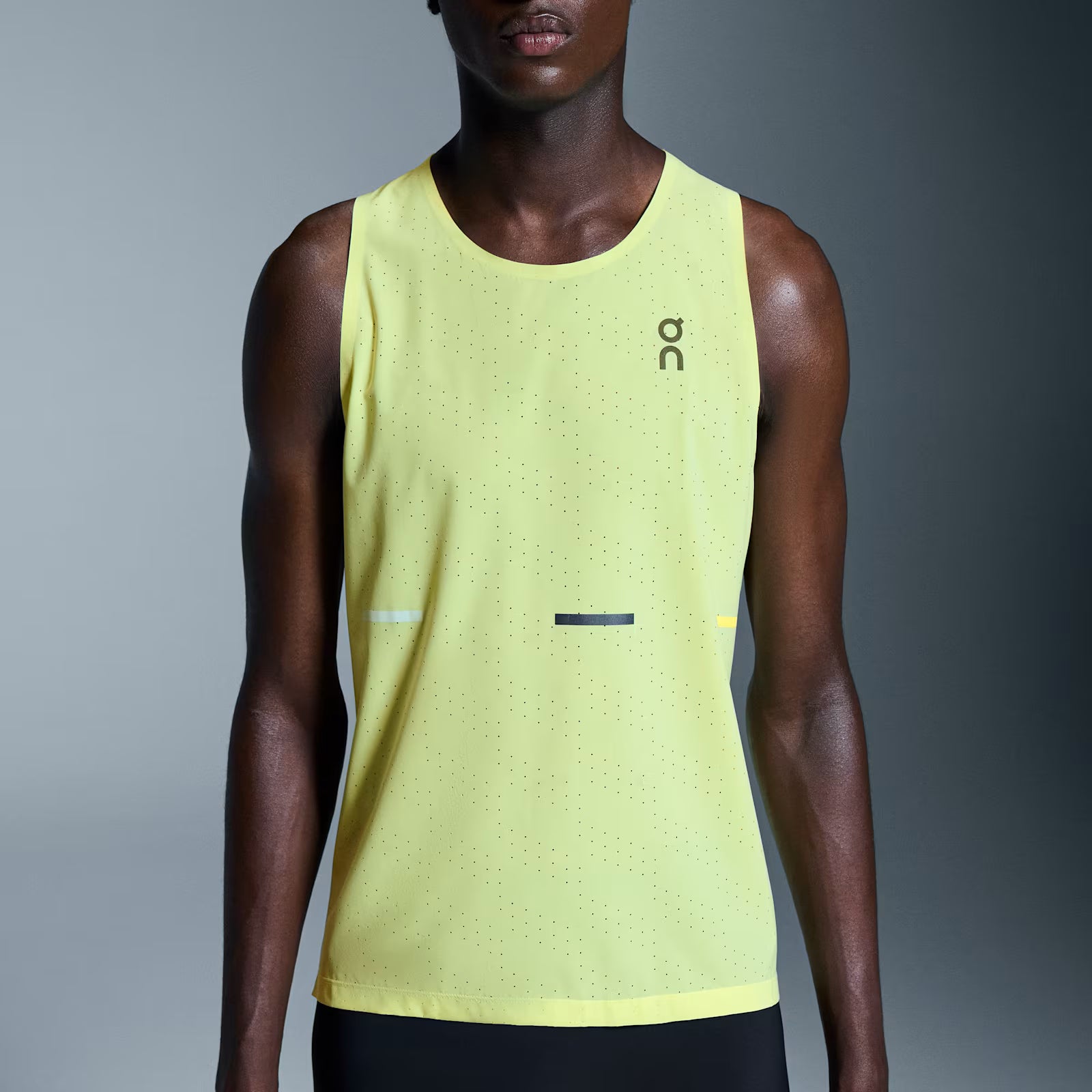 On Race Singlet Limelight