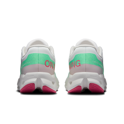 On Cloudsurfer Verdite Ivory Kids