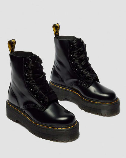 Dr Martens Molly - Black Buttero