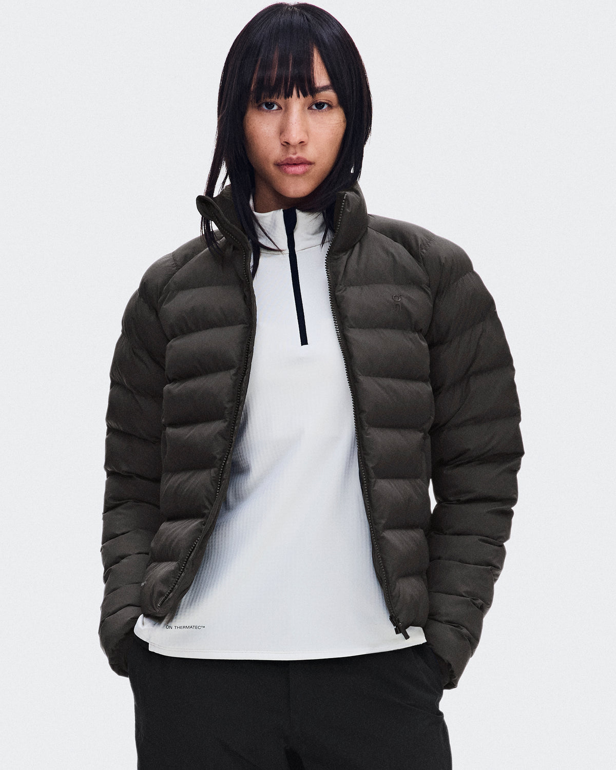 On Ascent Puffer Jacket Espresso (Women'S)