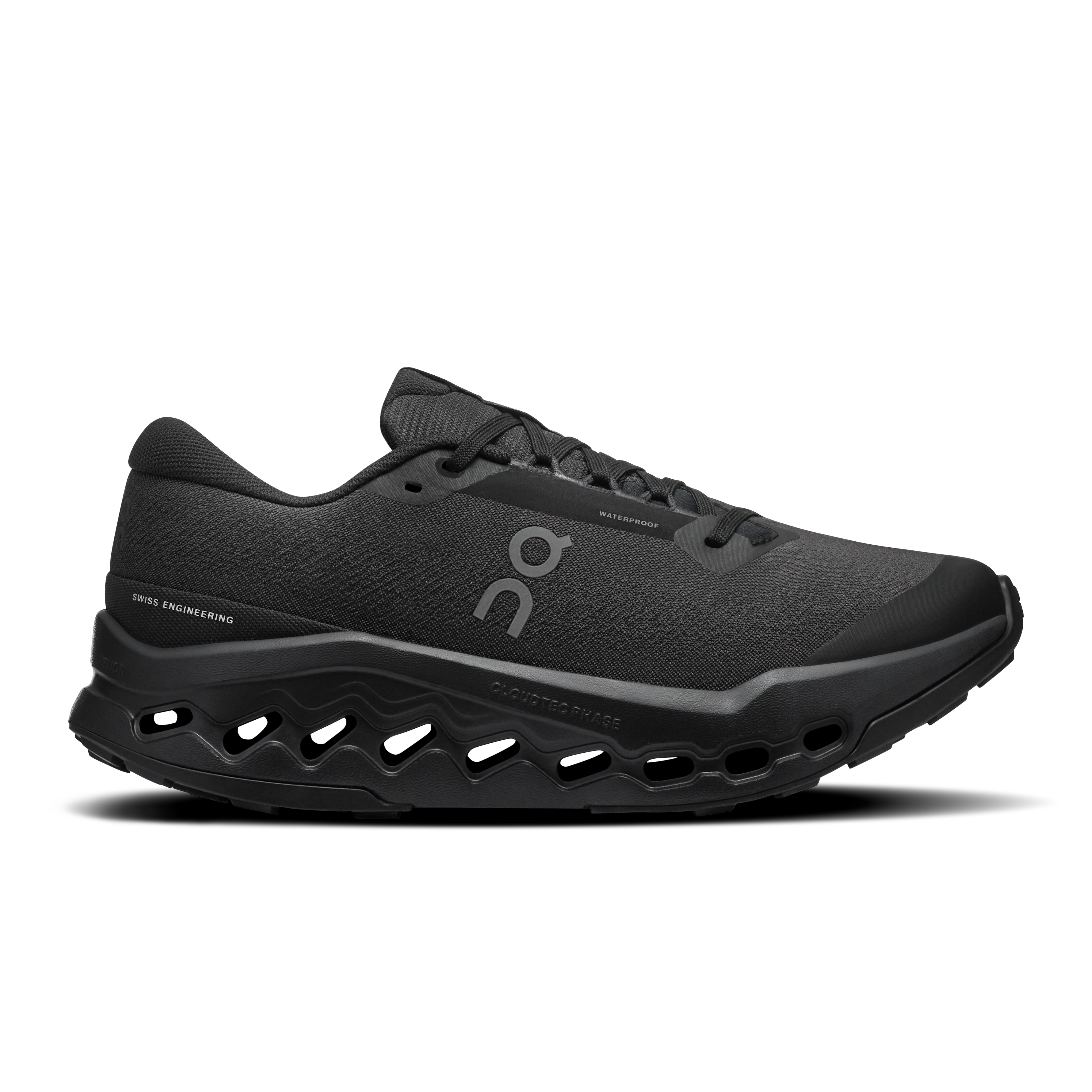 On Cloudsurfer Trail 2 Waterproof Black Black (Women'S)