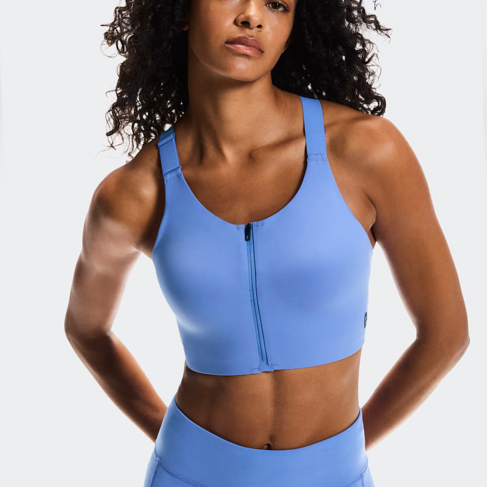On Endurance Bra Zip Sailor (Women'S)