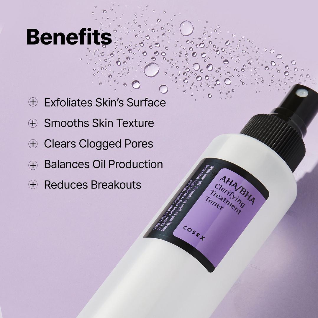 COSRX AHA/BHA Clarifying Treatment Toner