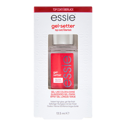 Essie Gel Setter Top Coat - Gel Like High Gloss Finish Nail Polish