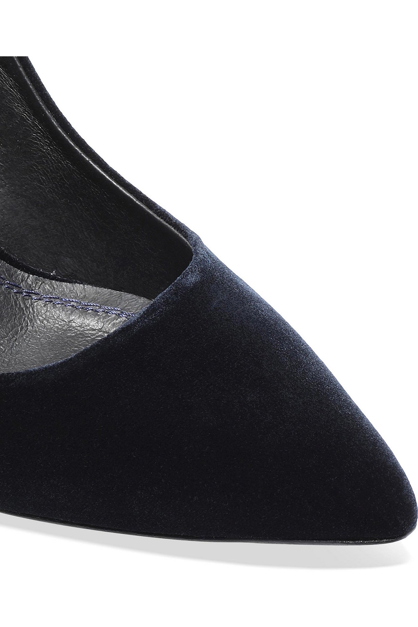Maje Velvet Pumps Midnight Blue Women's