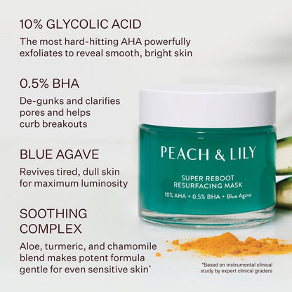PEACH & LILY Super Reboot Resurfacing Mask