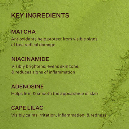 PEACH & LILY Matcha Pudding Antioxidant Cream