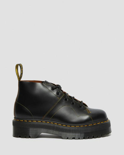 Dr Martens Church Platform Monkey Boots - Black