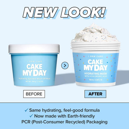 I Dew Care Cake My Day Hydrating Sprinkle Wash-Off Mask