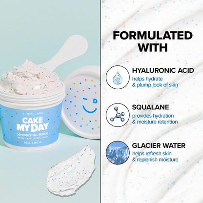 I Dew Care Cake My Day Hydrating Sprinkle Wash-Off Mask