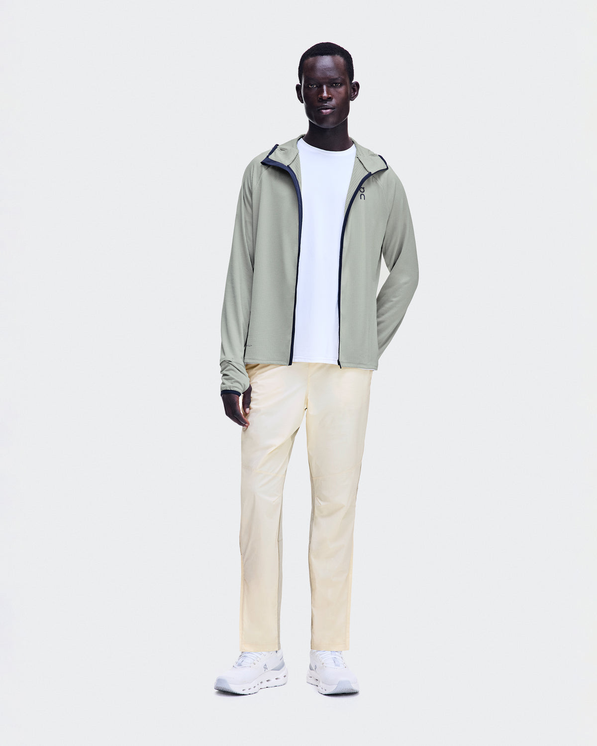 On Climate Zip Hoodie Brume