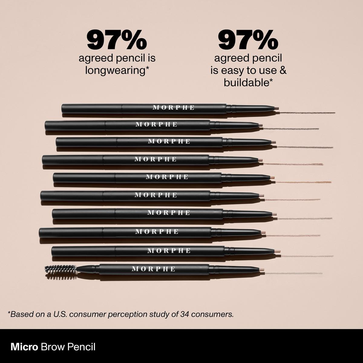 Morphe Micro Brow Dual-Ended Pencil & Spoolie