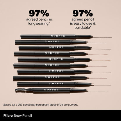 Morphe Micro Brow Dual-Ended Pencil & Spoolie