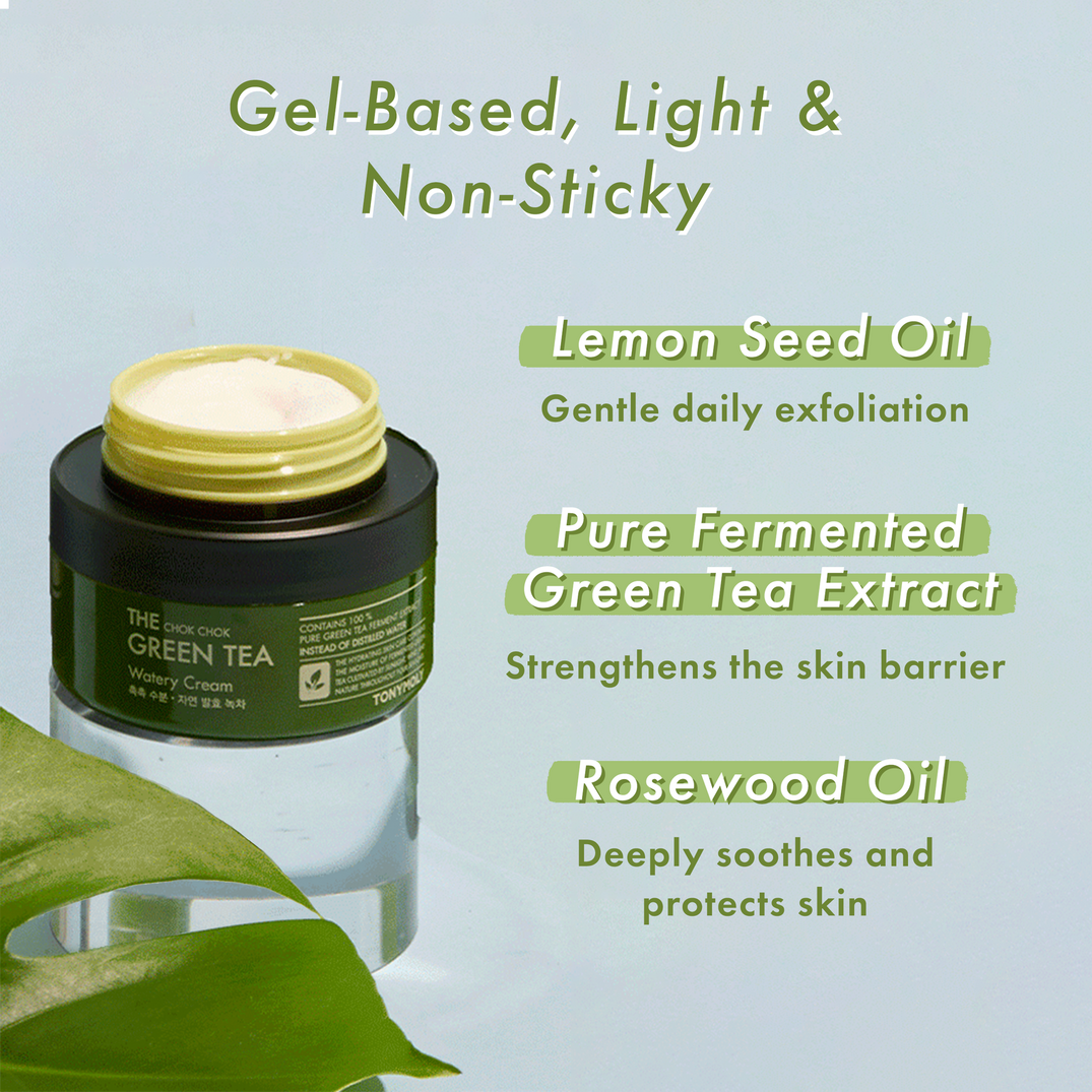 TONYMOLY The Chok Chok Green Tea Watery Cream