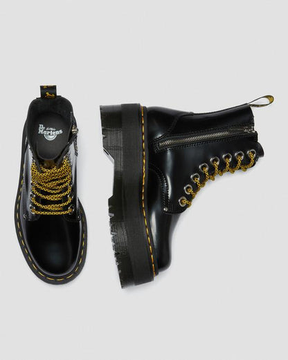 Dr Martens Jadon Max Boot Women'S Platforms - Black Buttero
