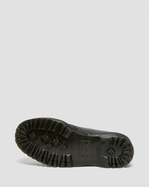 Dr Martens 1461 Smooth Leather Platform Shoes - Black