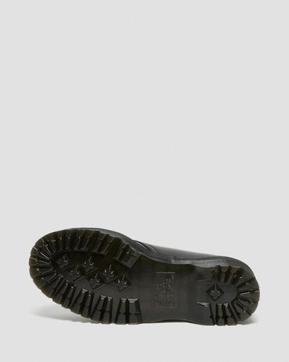 Dr Martens 1461 Smooth Leather Platform Shoes - Black