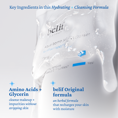 belif Aqua Bomb Hydrating Jelly Cleanser