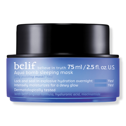 belif Aqua Bomb Hydrating Sleeping Mask with Panthenol